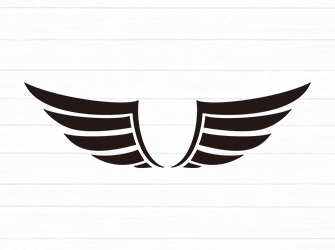 Angel wings banner