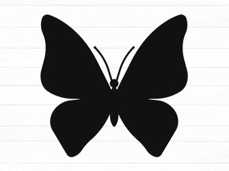 butterfly svg banner