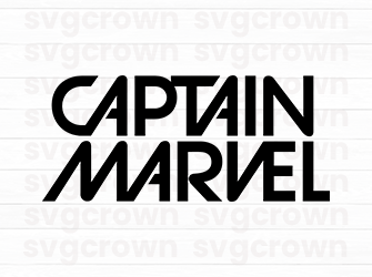 captain marvel svg