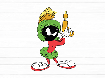 Marvin the Martian SVG