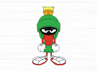Marvin the Martian SVG