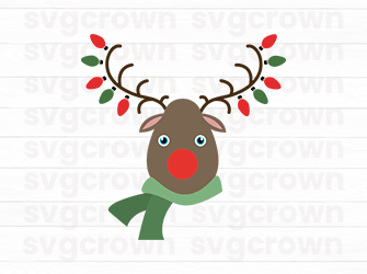 christmas deer svg