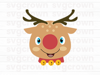 christmas deer svg