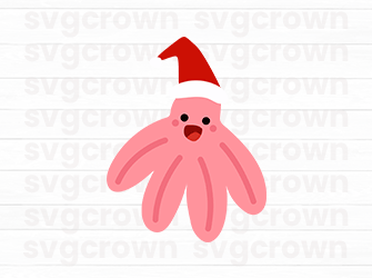 starfish christmas svg