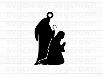 jesus ornament svg