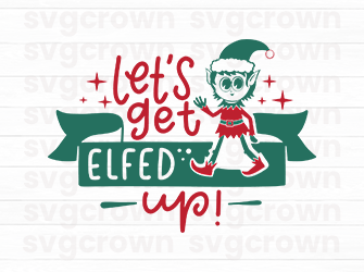 christmas santa quote svg