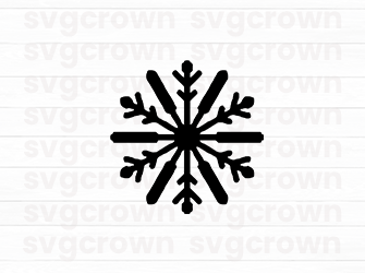 christmas snowflake svg