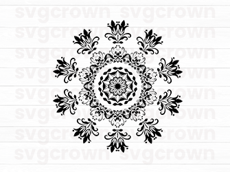 christmas snowflake svg