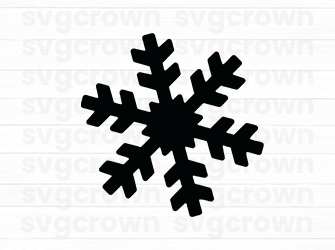 christmas snowflake svg