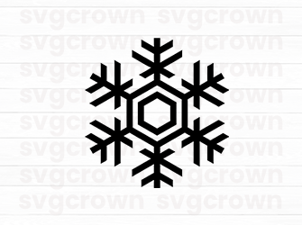 christmas snowflake svg