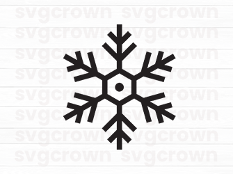 christmas snowflake svg