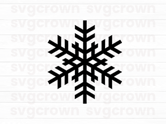 christmas snowflake svg