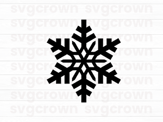 christmas snowflake svg