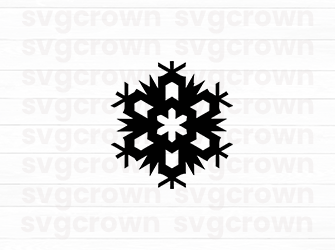 christmas snowflake svg