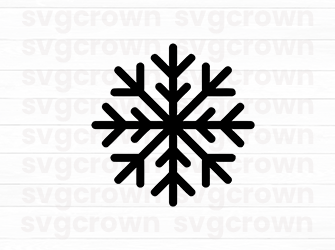 christmas snowflake svg