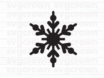 christmas snowflake svg