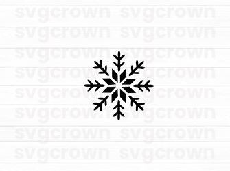 christmas snowflake svg