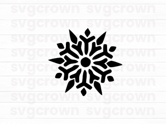 christmas snowflake svg