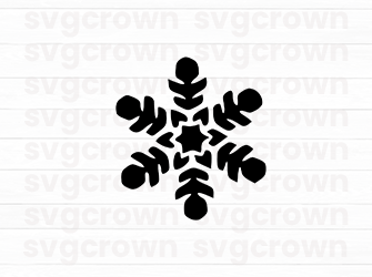 christmas snowflake svg