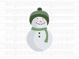 christmas snowman svg