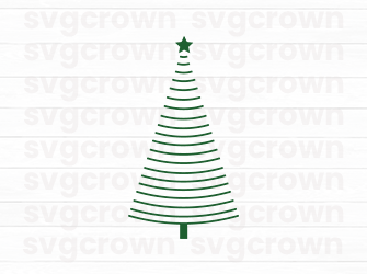 christmas tree svg