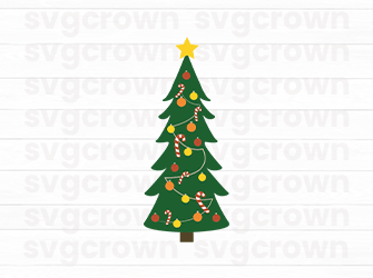 christmas tree svg