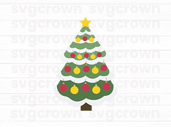 christmas tree svg