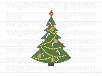 christmas tree svg