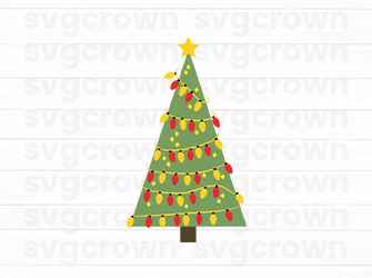 christmas tree svg