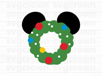 mickey mouse head svg