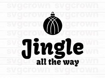 jingle all the way svg