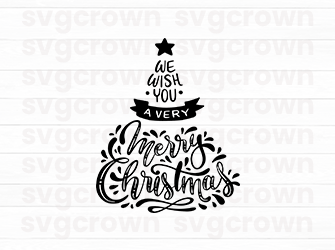 we wish you merry christmas svg