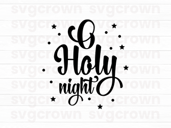 i holy night svg