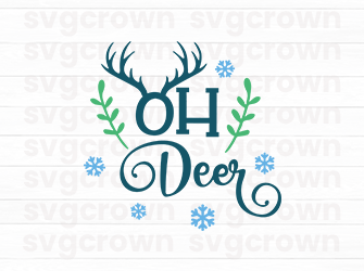 Oh deer svg