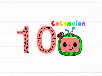 10 cocomelon svg