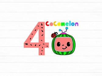 4 cocomelon svg