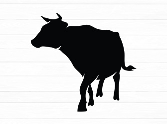 cow svg banner