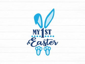 my 1st easter svg