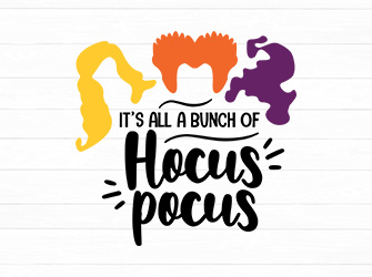 its all a bunch of hocus pocus svg