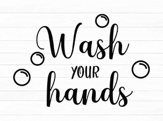 Wash your hands SVG