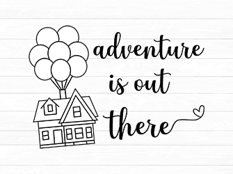 Adventure is out there SVG