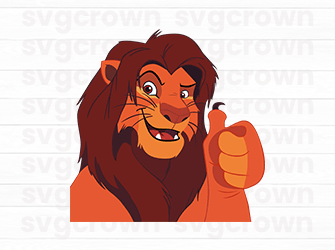 the lion king svg