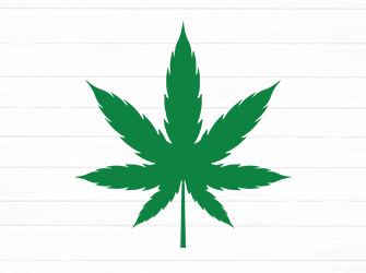 marijuana leaf svg