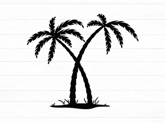 palm tree cricut svg