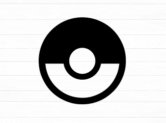 Pokeball Pokemon SVG Cut File Png Studio Vector 