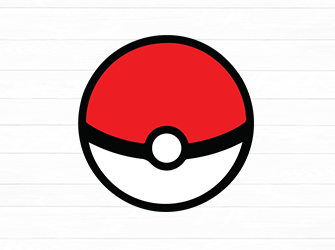 Pokeball Pokemon Vector SVG Icon - SVG Repo