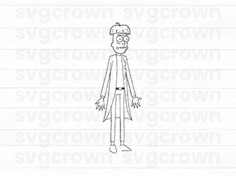 rick and morty svg