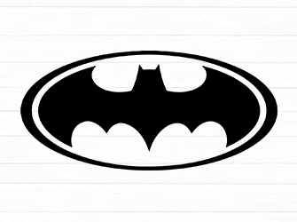 batman superhero svg